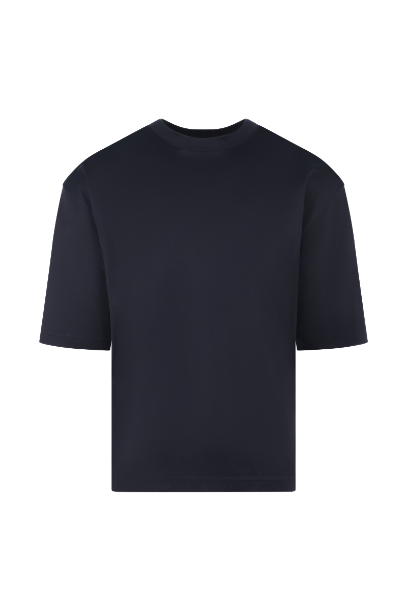 Stefan Brandt T-Shirt Boxy Blauw-1 1