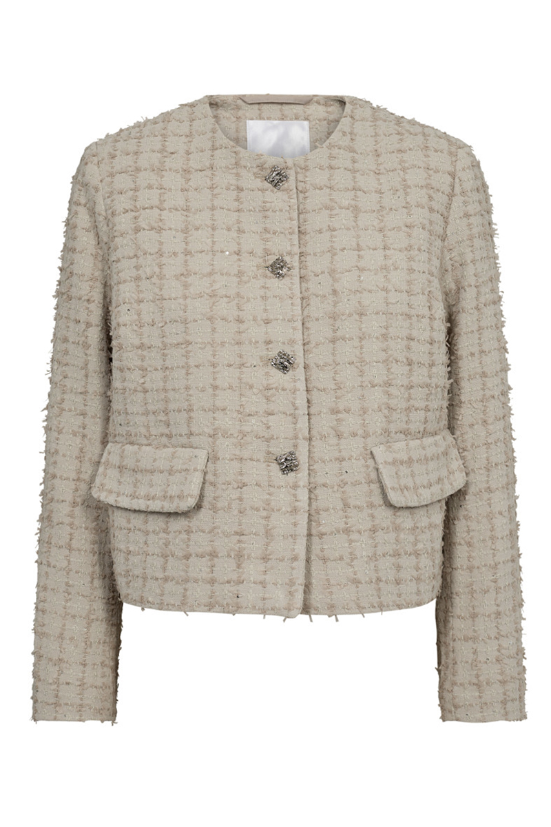 co´couture Ail boucle jacket Ecru-1 1