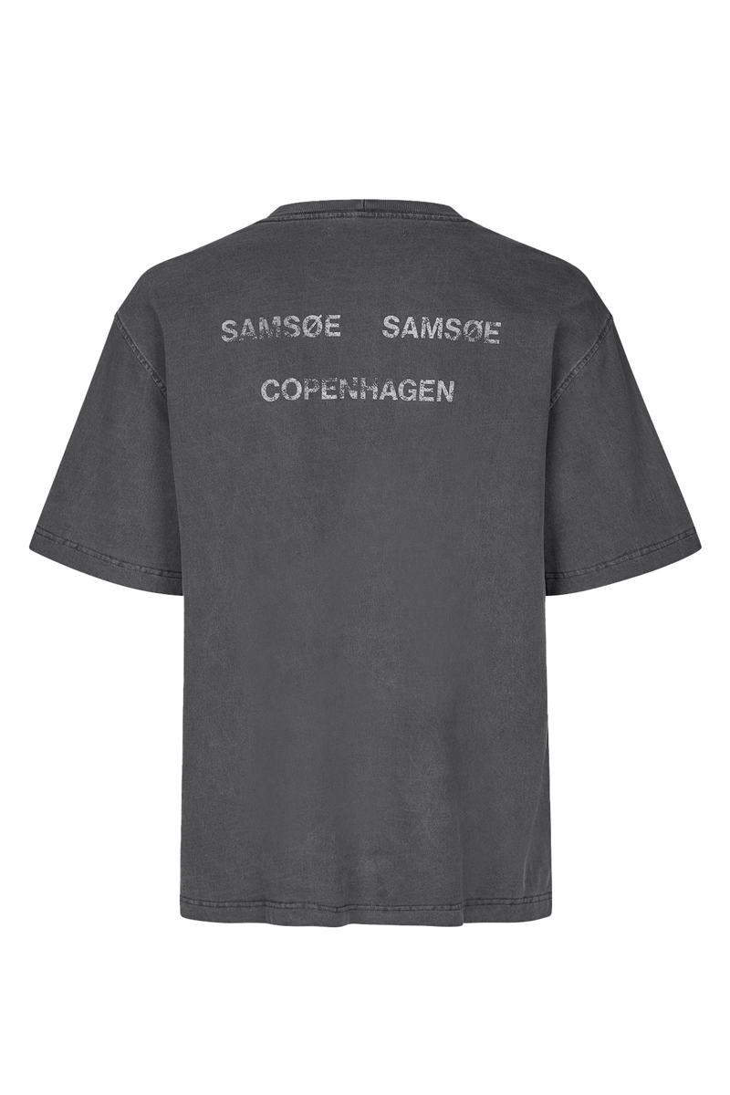 Samsøe Samsøe SAPOETRY T-SHIRT 14508 Grijs-1 2