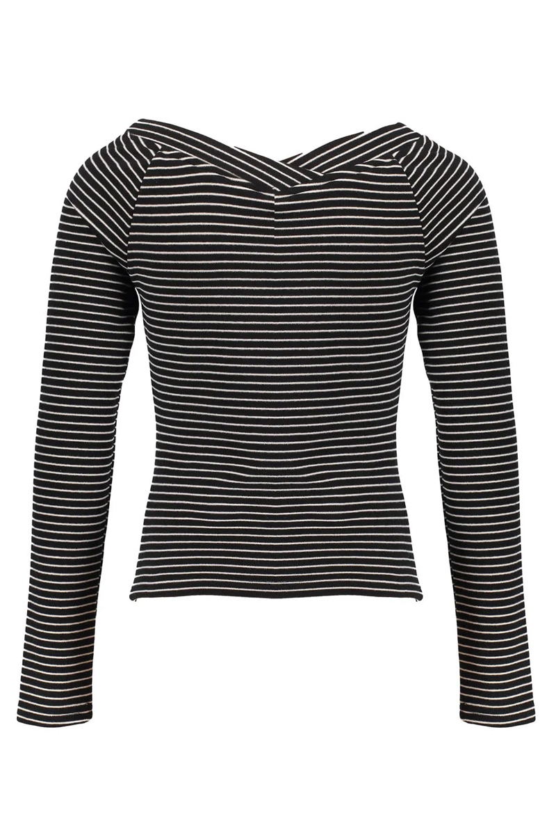 Frankie & Liberty Puck sweatshirt Zwart-1 2