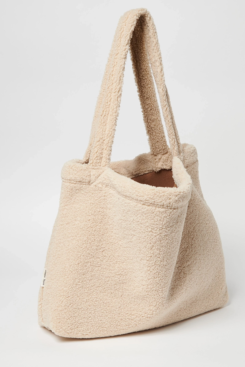 Studio Noos teddy mom bag Ecru-1 2