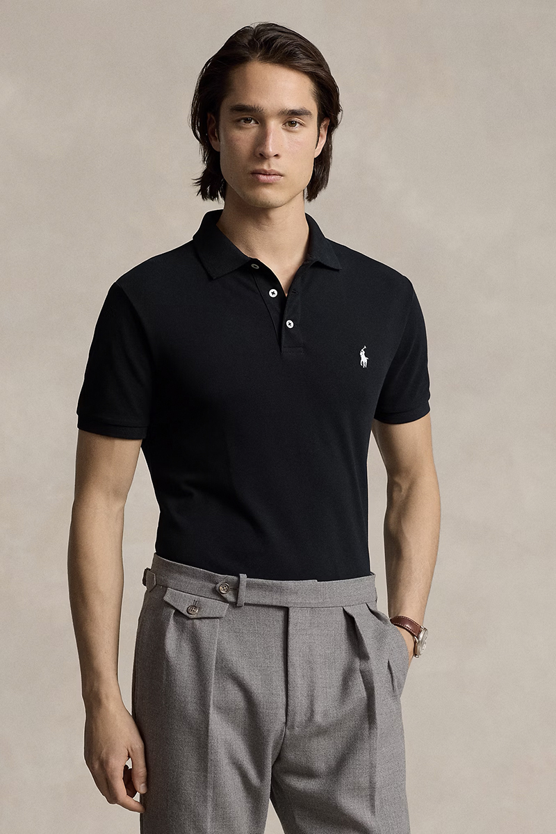 Polo Ralph Lauren Stretch Mesh Zwart-1 2