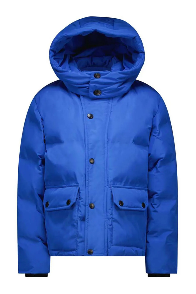 Superrebel COLORADO BOYS SUPER FIT JACKET QUILTING (TAPED) Blauw-1 1