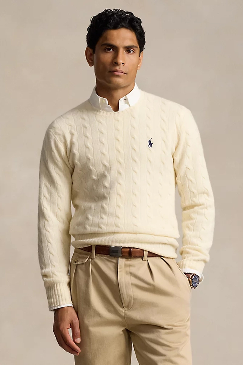 Polo Ralph Lauren 2/15 WOOL/CASH RWS Ecru-1 3