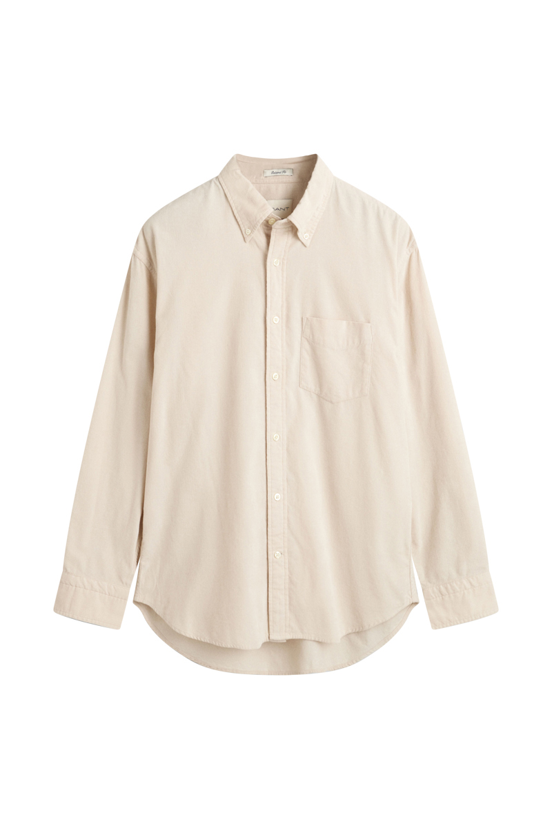 Gant REL CORDUROY SHIRT bruin/beige-1 1