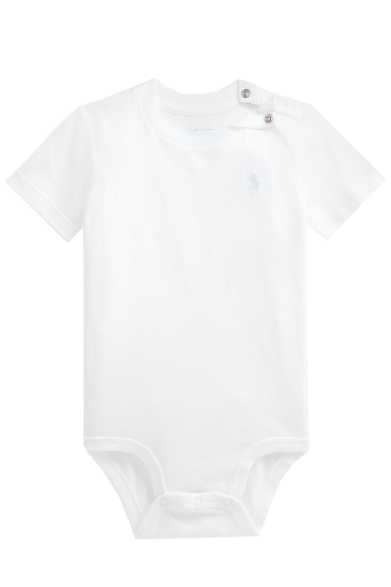 Polo Ralph Lauren Baby romper korte mouw Wit-1 1