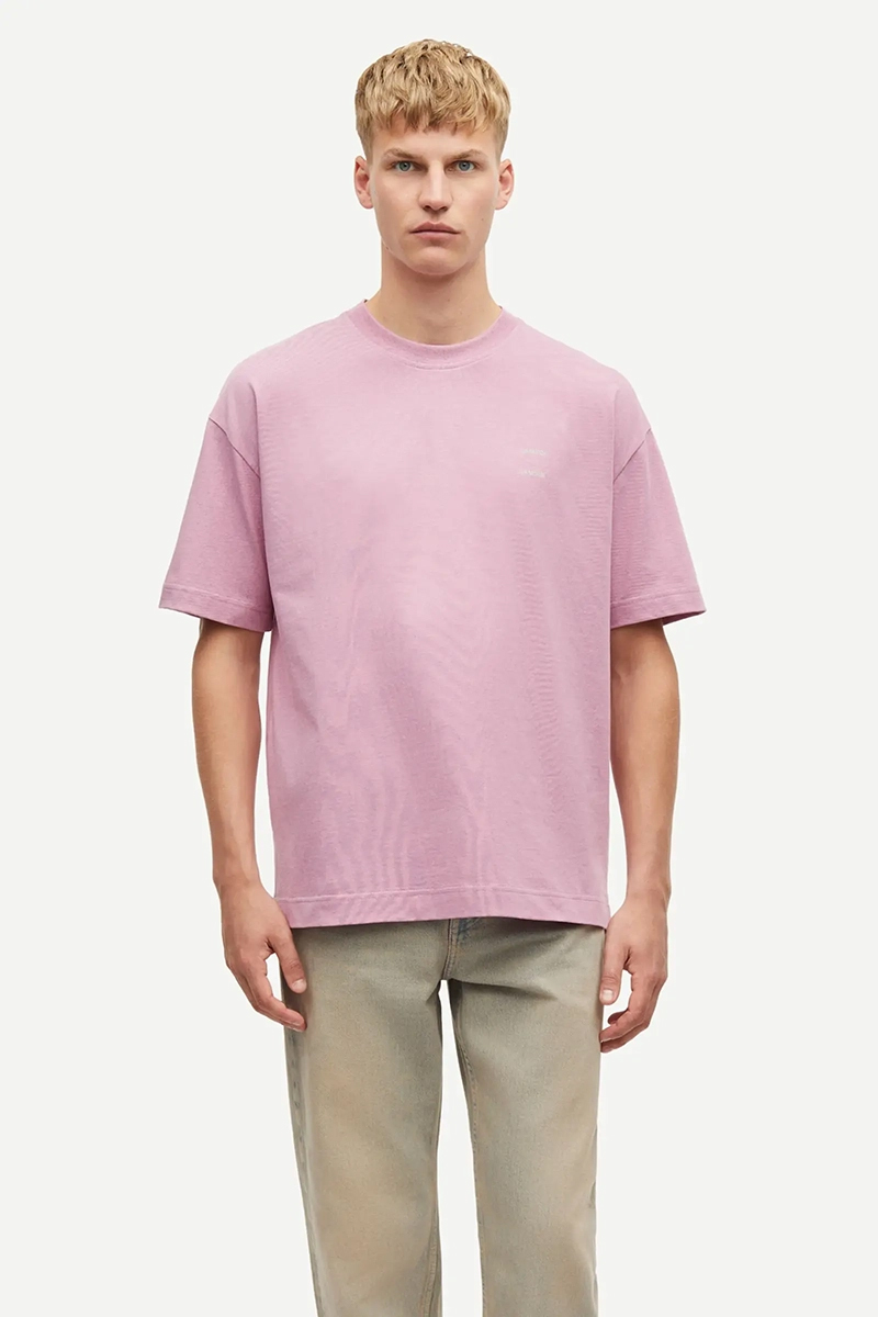 Samsøe Samsøe JOEL T-SHIRT 11415 Rose-1 2