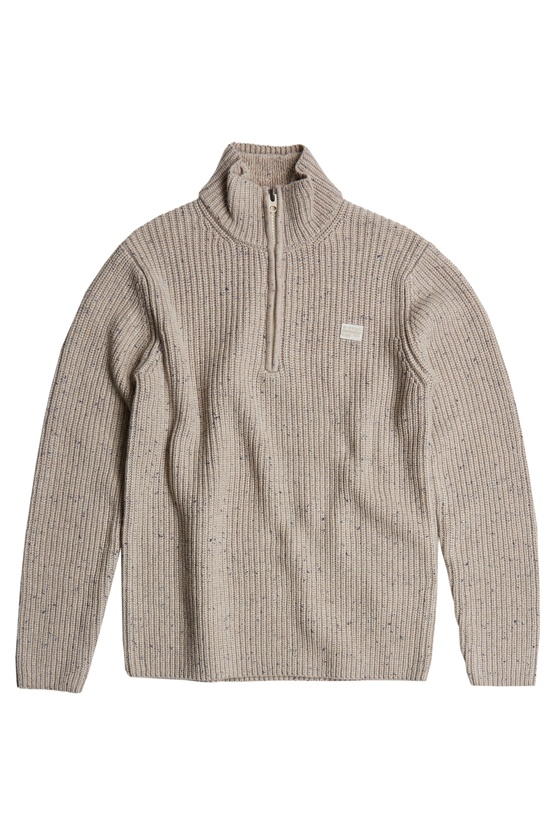 G-Star double collar skipper knit bruin/beige-1 1