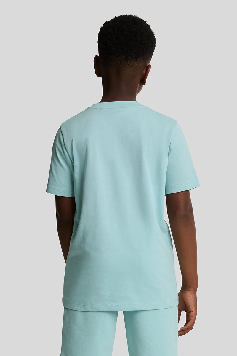 Lyle & Scott Plain tshirt Blauw-2 3