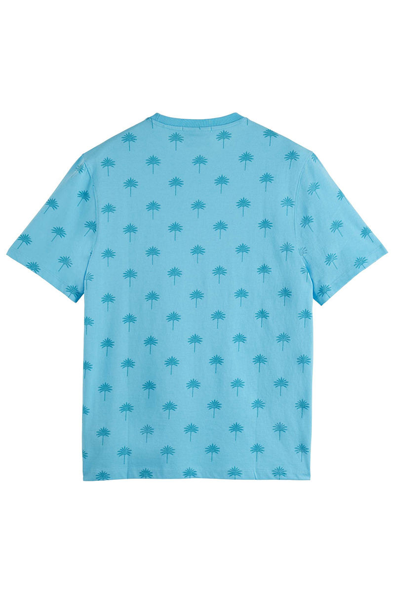 Scotch & Soda Mini AOP T-shirt Blue Lagoon 2