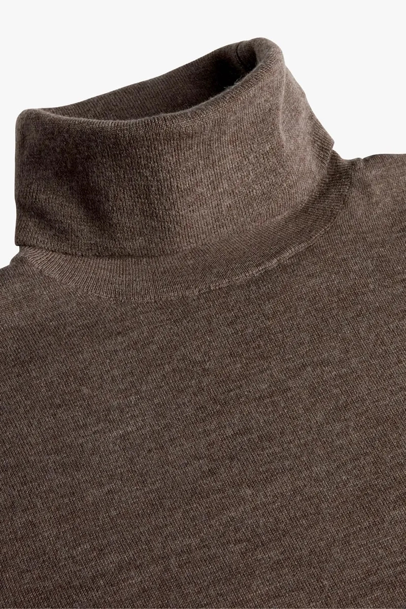 Profuomo PULLOVER ROLL NECK TAUPE bruin/beige-3 2