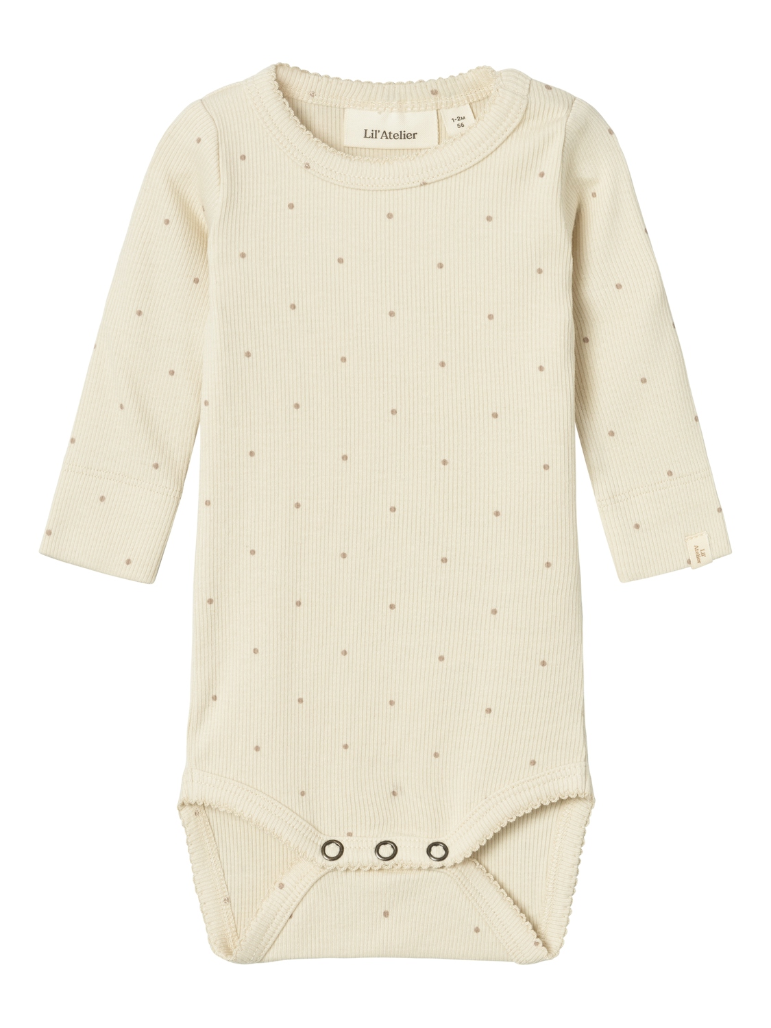 LIL' ATELIER NBFGAGO KOS LS SLIM BODY LIL 190641-Birch 1